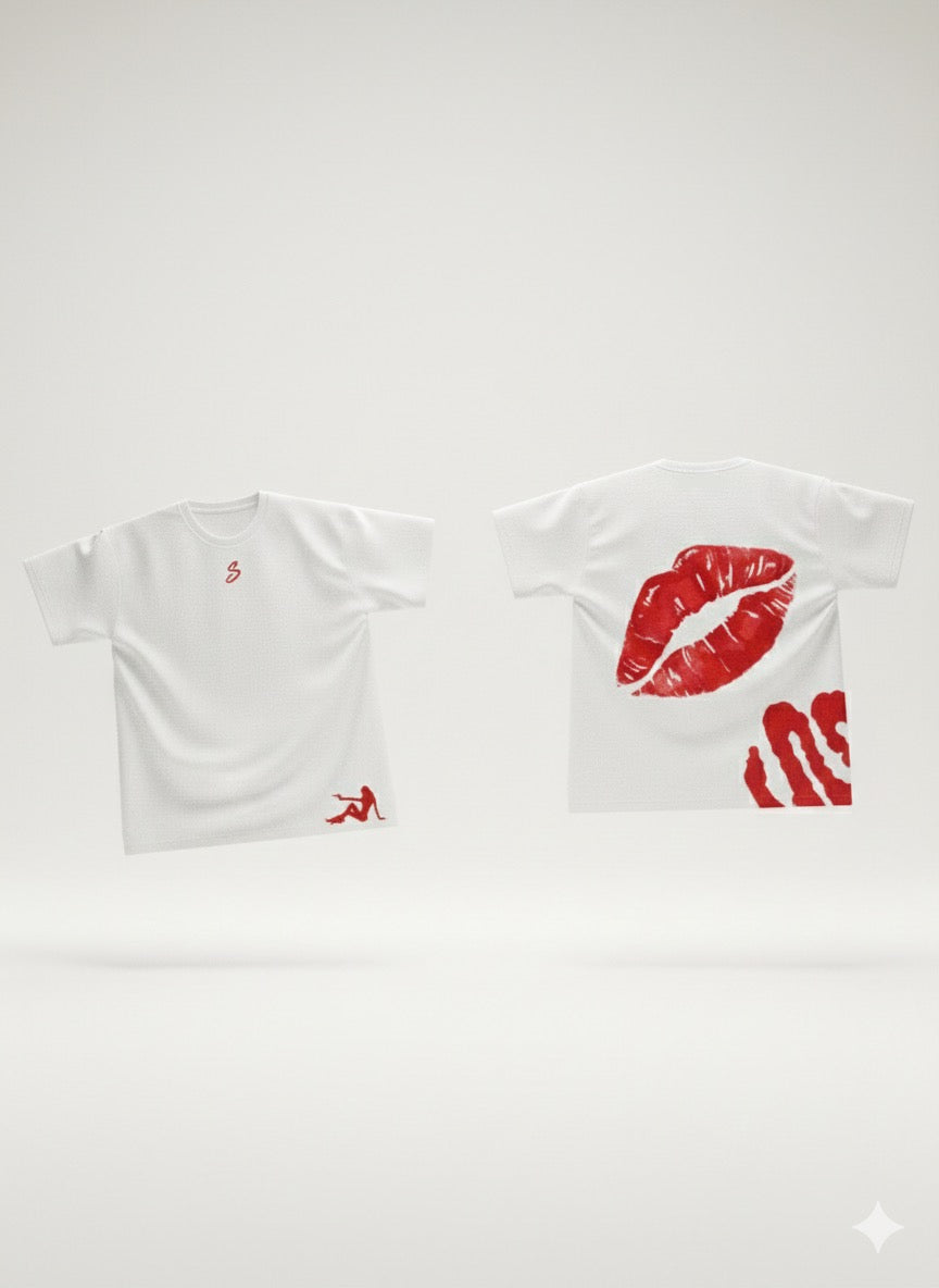 Red kiss ( Polyester)